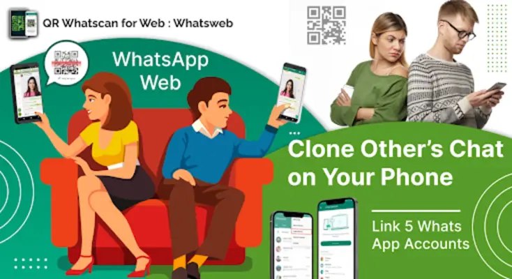 Whatscan for Web  Whatsweb QR android App screenshot 4